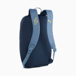 Neymar JR "BNA" Unisex Football Backpack, Sailing Blue-Gold-Pelé Yellow, extralarge-IND